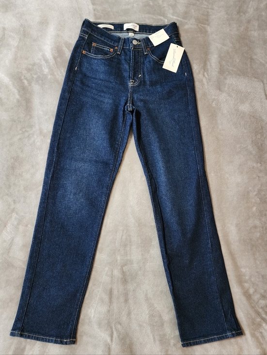 Universal Thread Denim - 80s Slim Straight Jeans Dark Wash Mid Rise | Universal Thread Size 4